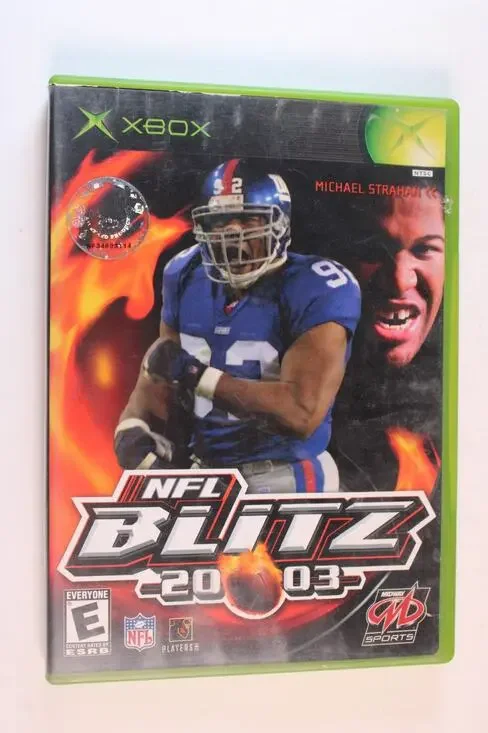 NFL Blitz 2003 (Microsoft, 2002) Authentic, Complete, tested/works great