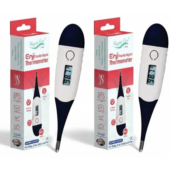 2X Thermometer Fast 10-30 Seconds Thermometer for Adults, Kids Oral Thermometer
