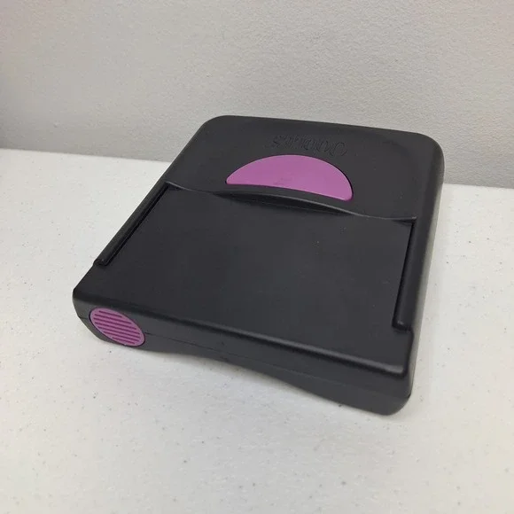 Vintage Milton‎ Bradley Oodles Electronic Word Game Console 1992 Black Purple