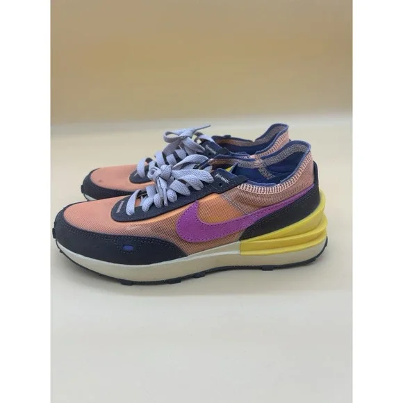 Nike Waffle One Exeter Edition Orange Pulse Purple Womens 5.5 DM8114-800