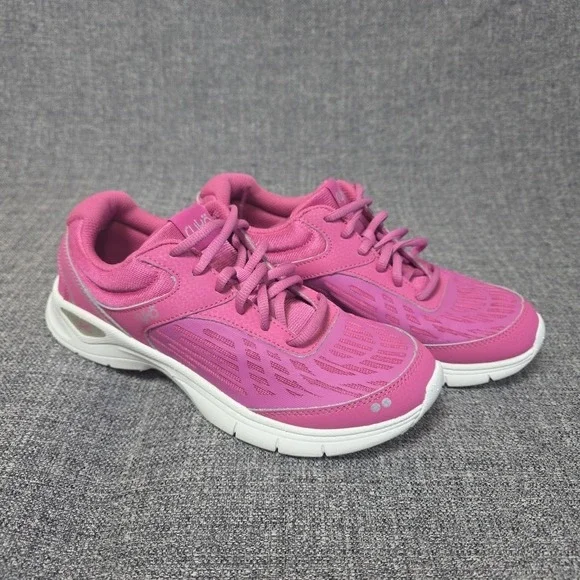 RYKA Rae Sneakers Women's 8 Pink Rose Memory Foam Low Top