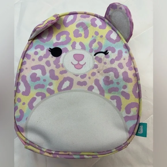 NWOT Squishmallows Purple and Yellow Kids Lunchbox