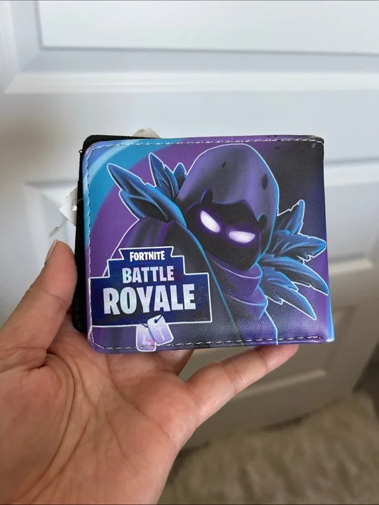 Fortnite Battle Royale Graphic Wallet - Purple/Blue
