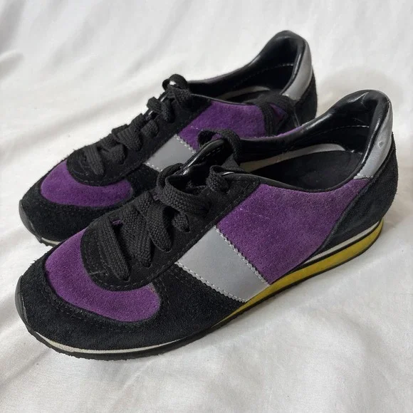 BOTAS 66 Women's Size US 5‎ Sneakers Run Midnight Cowboy Black Purple Shoes