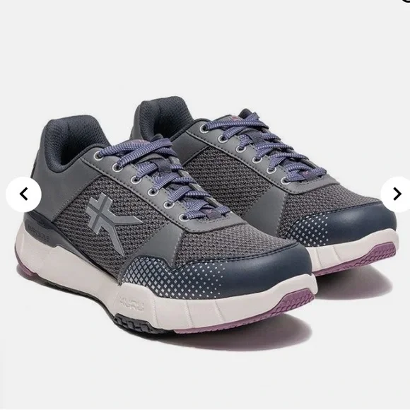 KURU Quantum 2 Athletic Shoes‎ - Pewter and Night Sky 6 wide
