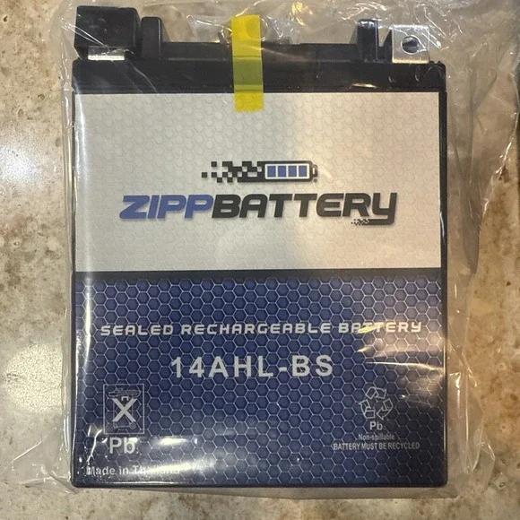 ZIPPBATTERY 14AHL-BS Maintenance-Free 12V 14Ah Battery