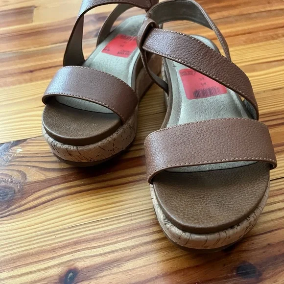 Women’s Brown Espadrille Wedge Sandals - Comfortable Summer Style