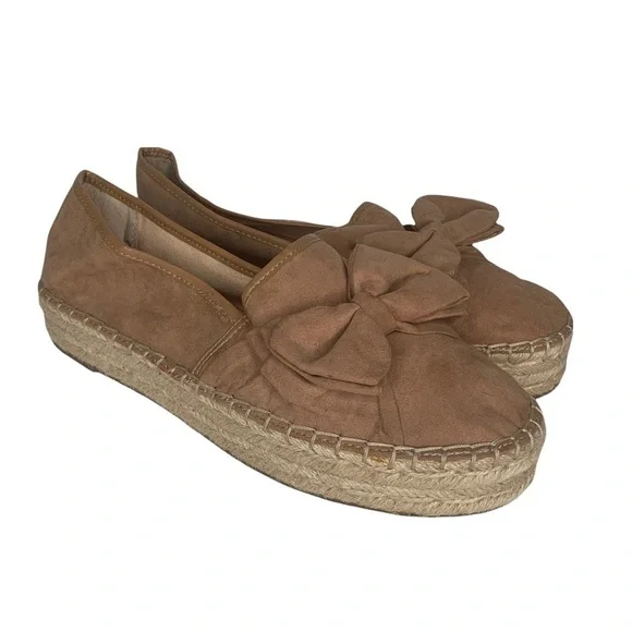 Circus by Sam Edelman Cali Bow platform Espadrilles Women’s Size 11 Tan