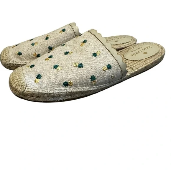 Kate Spade “Rosie Pineapple” Flats Size 8.5B