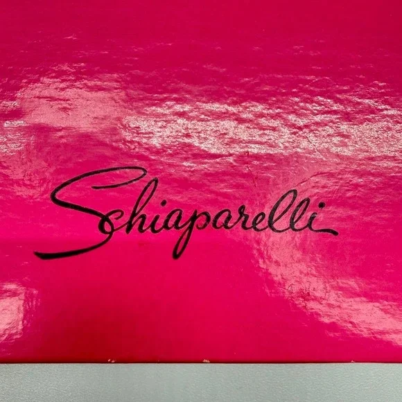 Vintage Schiaparelli Pink Jewelry Box 5