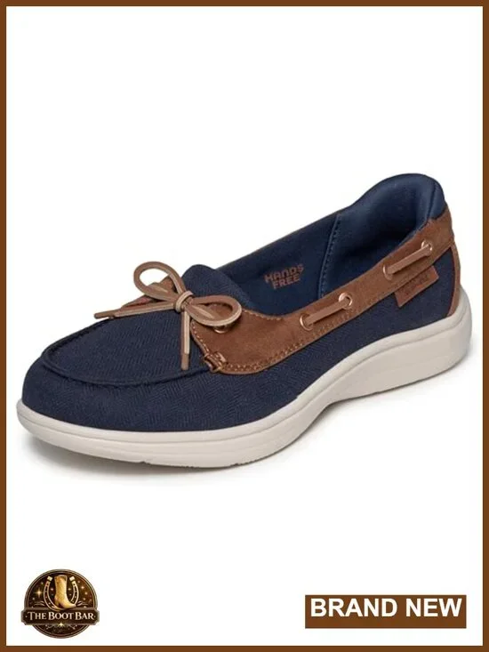 Women's Hands Free Slip-ins On-the-go Flex Radiant Scooped Boat Shoe