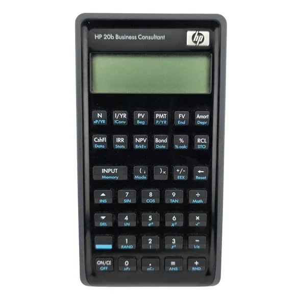 HP 20b Business Consultant Financial Calculator‎ Black Excellent Financial Tool