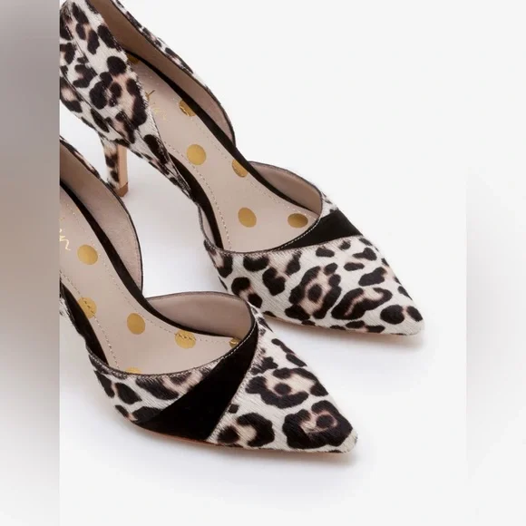 Boden Henrietta Courts leopard heels
