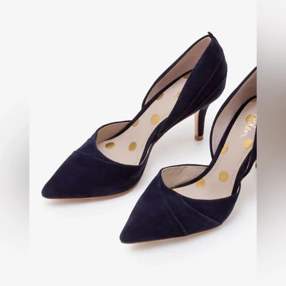 Boden Henrietta Courts suede pumps