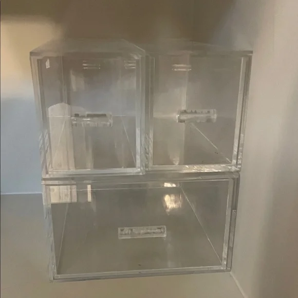 Clear Storage Organizer Box Set