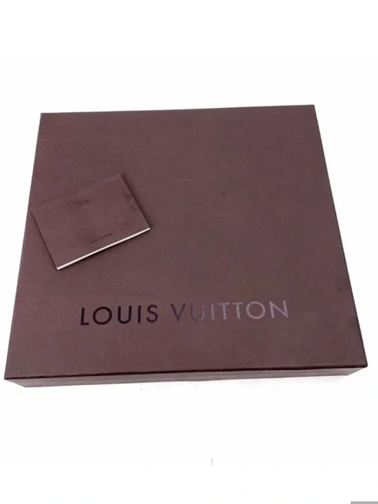 Louis Vuitton Authentic Signature Large Brown Empty Gift Box