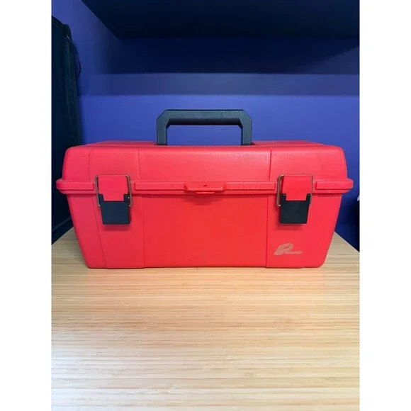 Plano Red Hard Plastic Tool Box‎ Tackle Box Organizer 20