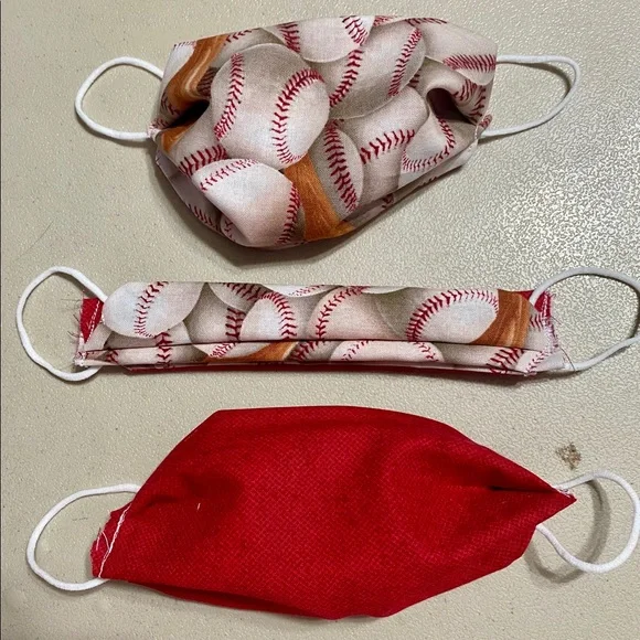 Baseball Face Mask Handcrafted