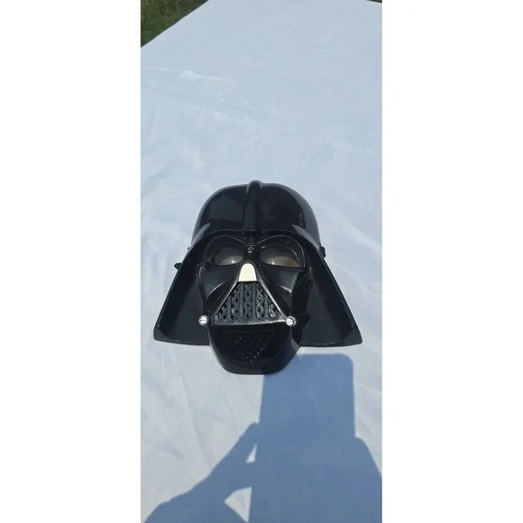 DARTH VADER STAR WARS Rubie's Costume 2005 Kids One Size Plastic Face Mask