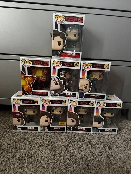 Funko Pop! Stranger Things Vinyl Figures - Season 4