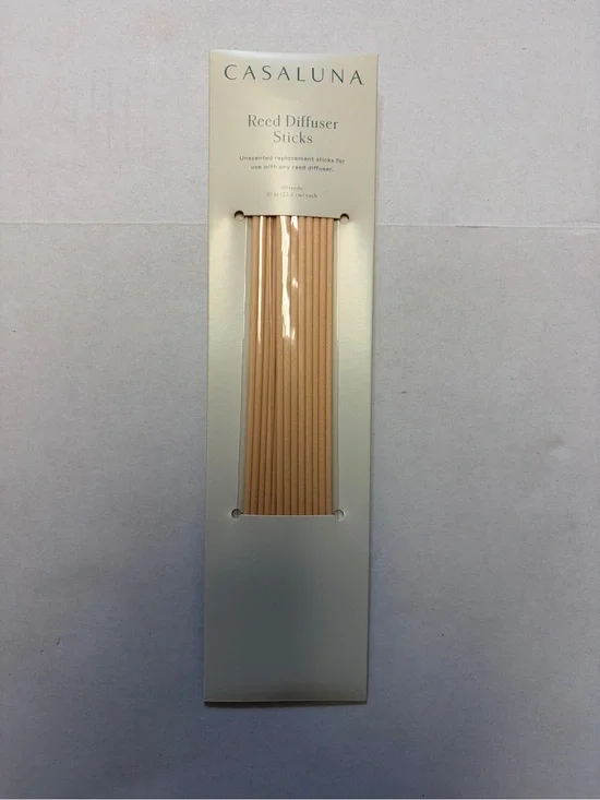 Casaluna Reed Diffuser Replacement Sticks Unscented 16 Reeds 10” New
