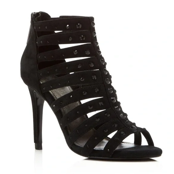 Donald J. Pliner Adelia Caged Open Toe High Heel Shoes