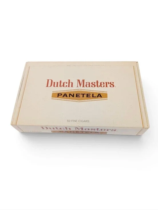 VINTAGE Dutch Masters Cigar Box Panetela De Luxe Empty