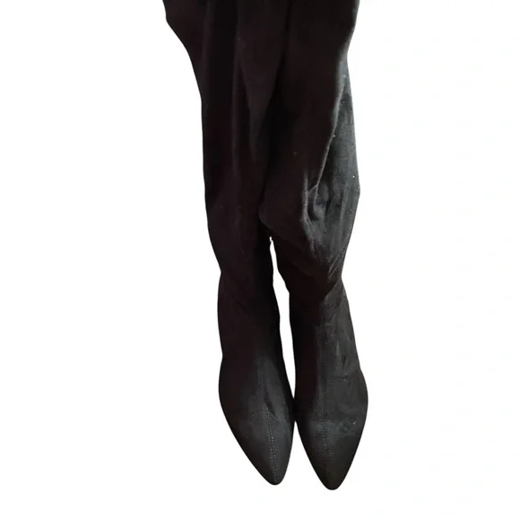 Zara Black Over the Knee Boots