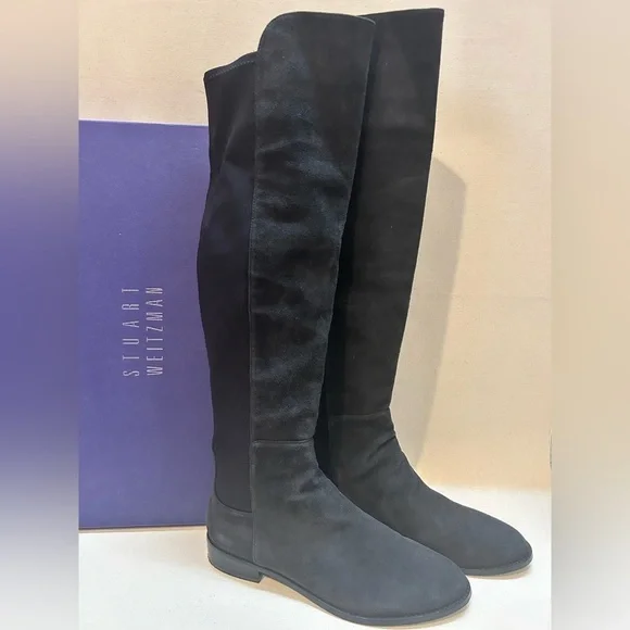 Stuart Weitzman Black Knee High Boots