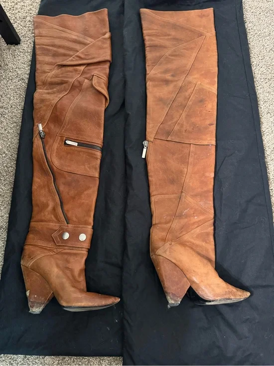 YSL Nicki 105 Women’s Over-the-Knee Boots
