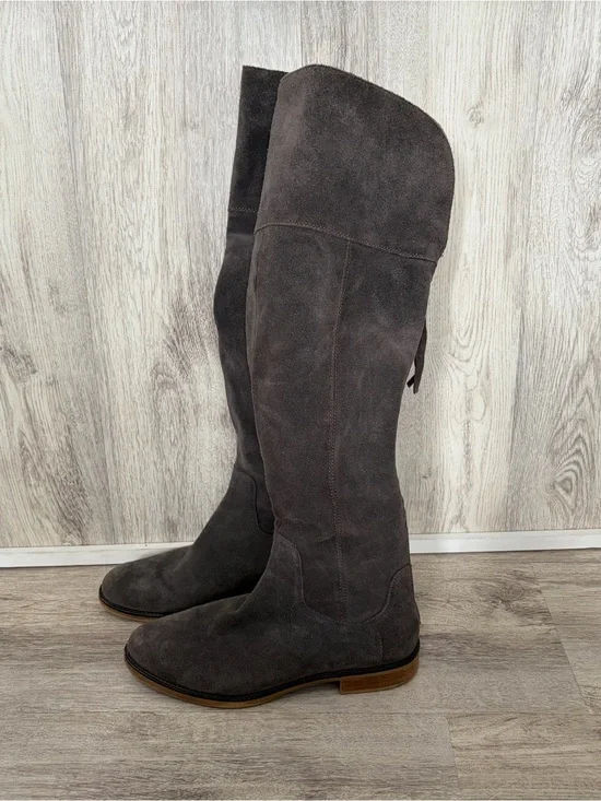Franco Sarto over the Knee High Suede Boot Riding Boots Womens 8.5 Equestrian