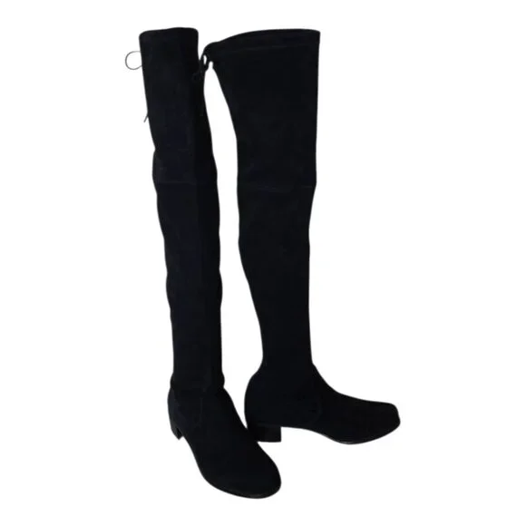 LNWOT  -  STUART WIETZMAN Over the Knee Suede Boots sz 8