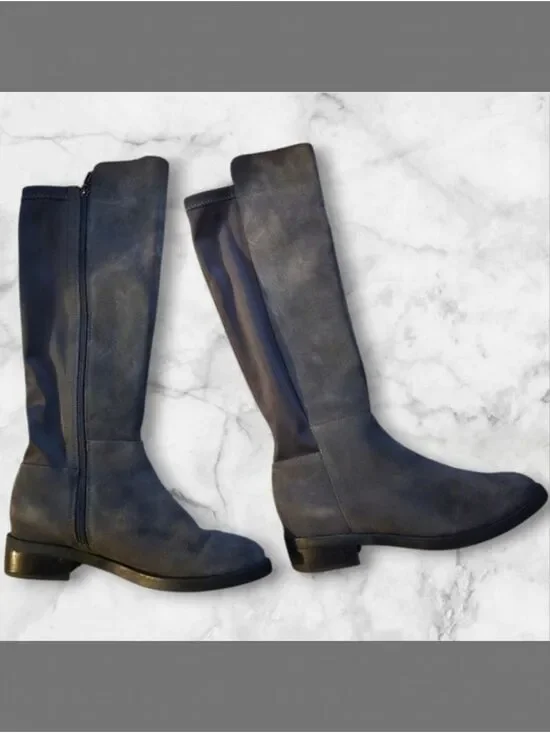 Blondo Over the Knee Boots in Grey Women's Size 8.5 8-1/2