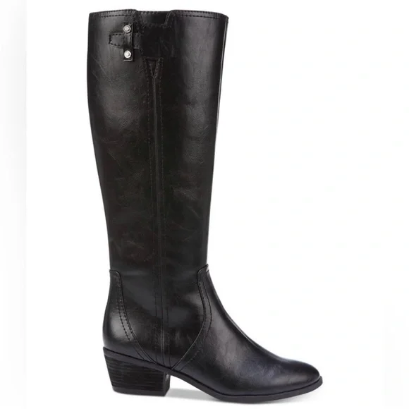 Dr. Scholl's Women Brilliance Wide Calf Riding Boot | Black | 7.5M NWOT