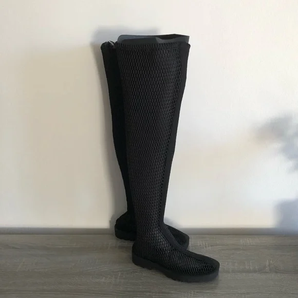 Cheap Monday black over the knee  boots