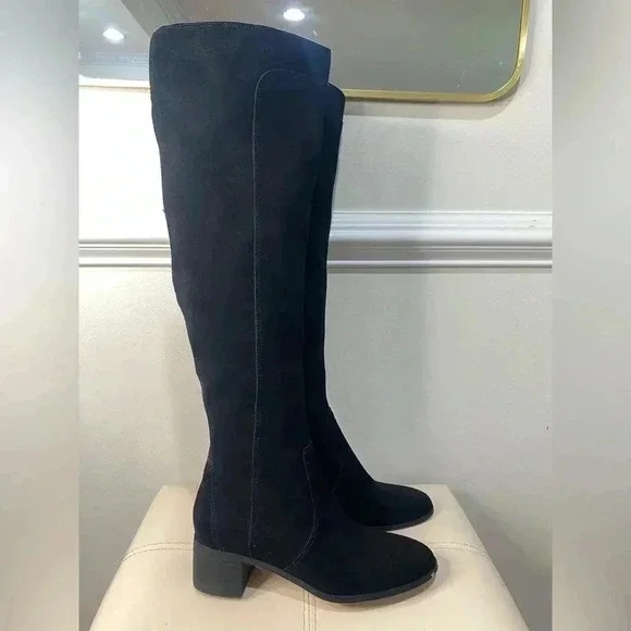Corso Como Over The Knee Black  Boots Sz 8M