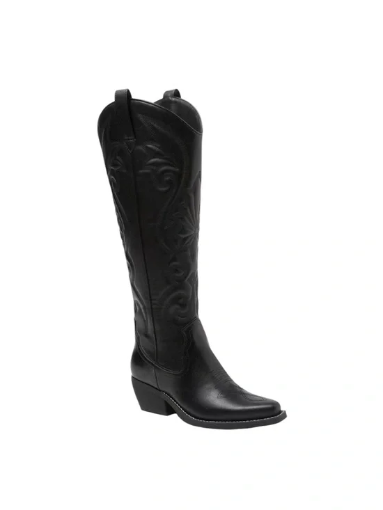 Women Kenzie Tall Western Boots with Memory Foam Insole – Wild Fable New