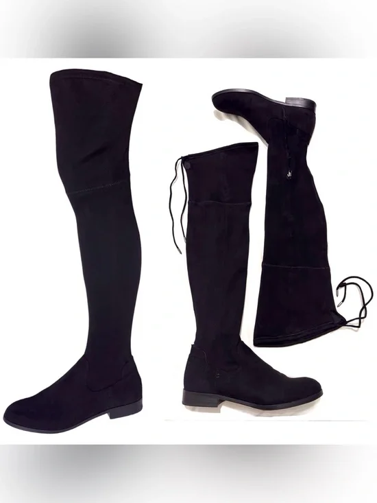 Dolce Vita Neely Over the Knee Boot Black Size 9.5