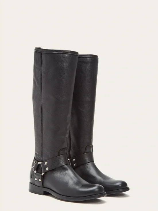 FRYE PHILLIP HARNESS TALL size 8