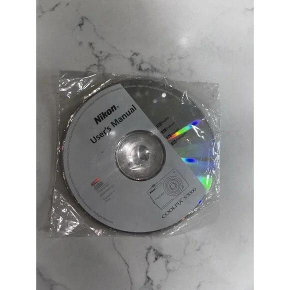 Nikon Manual CD-ROM for Nikon COOLPIX S3000 Digital Camera (YP0D0224A1)