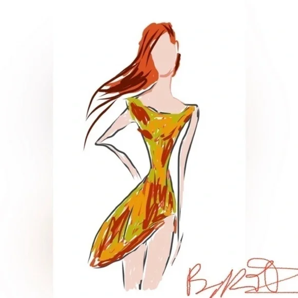 Digital art by me for wall decor nwt will be printed as an A4 print