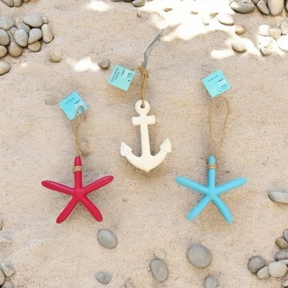 Shore Living‎ Starfish and Anchor Wall Décor NWT