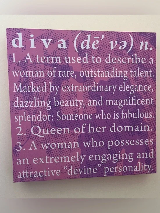 Pink Fashionista & Diva Wall Art Set