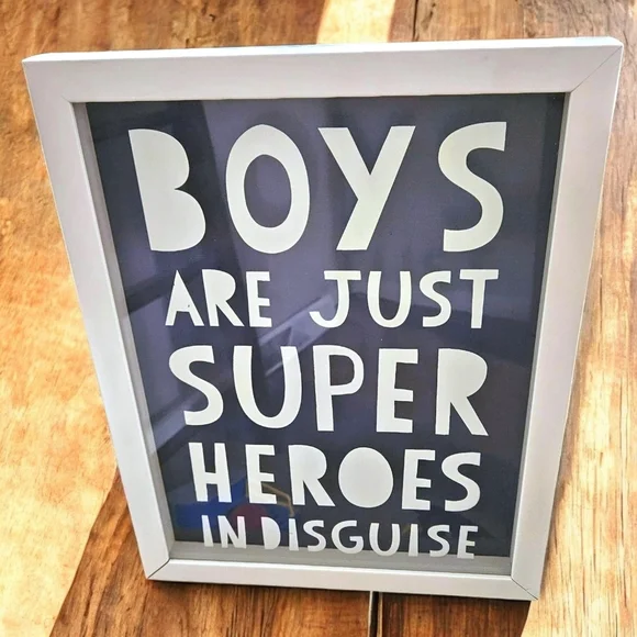 Boys Wall Art Sign - Pillowfort 