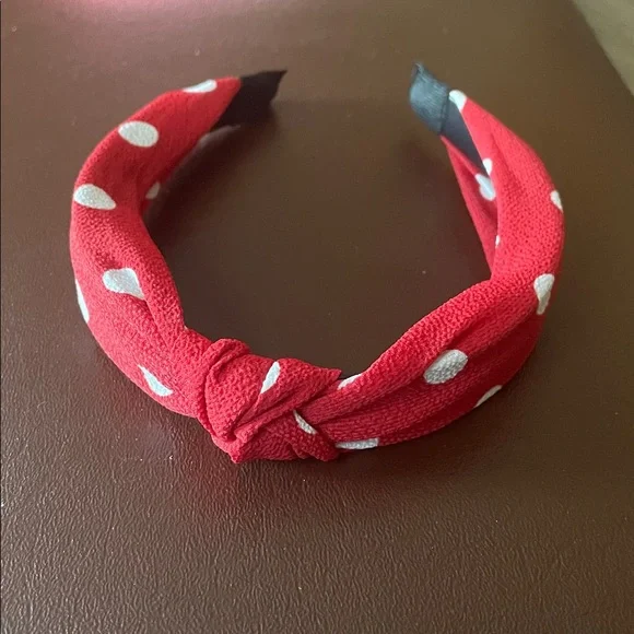 Red Polka Dot Headband