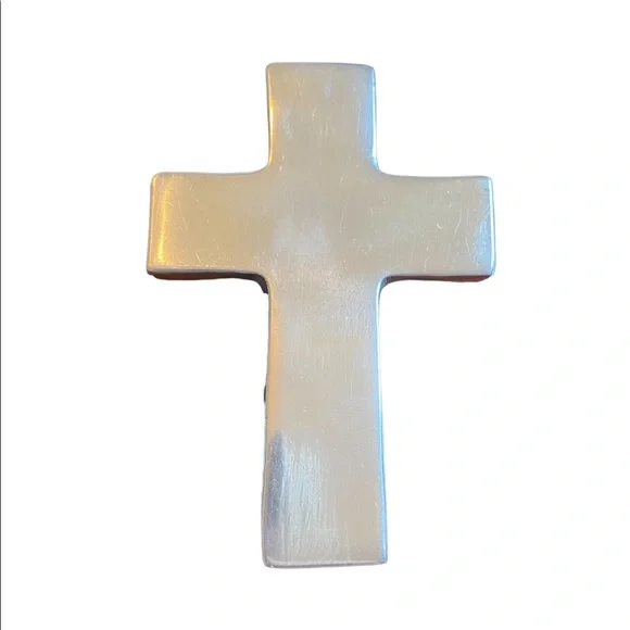 Silver Metal Cross