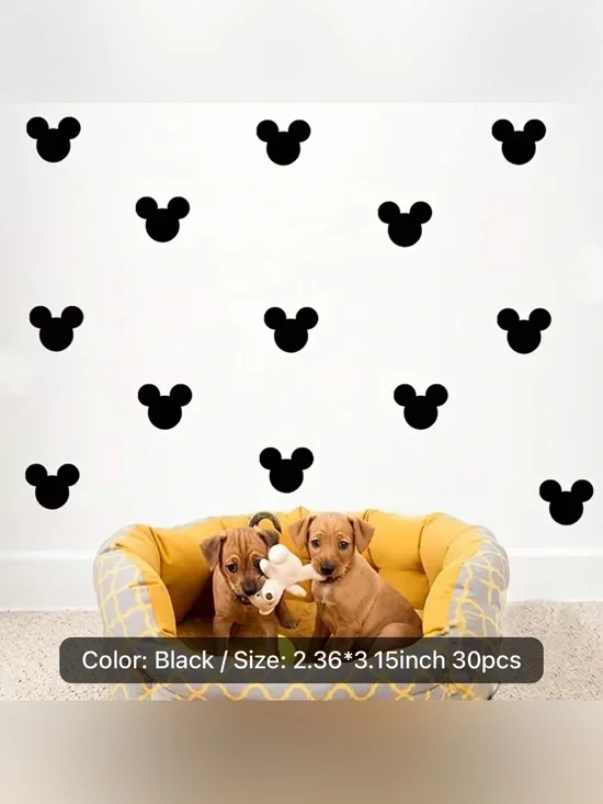 Mickey Ears Wall Decals