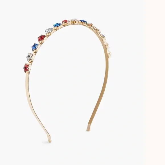 NWOT j crew Girls' star gem headband