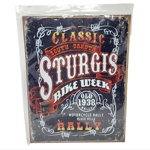 Sturgis Bike Week Motorcycle Rally South Dakota Metal Sign wall decor