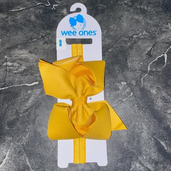 Wee Ones Mustard/Gold Headband